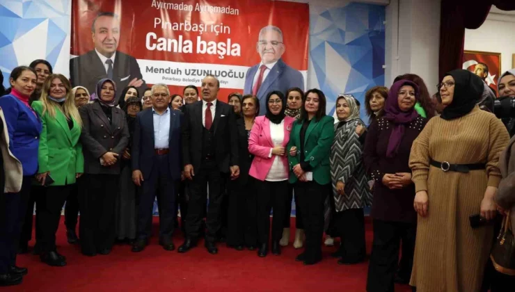Kayseri Büyükşehir Belediye Başkanı Dr. Memduh Büyükkılıç, Cumhur İttifakı Pınarbaşı Aday Tanıtım Toplantısı’na katıldı